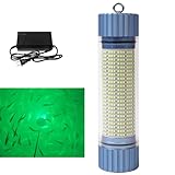 HQLYZJDV Rechargeable Underwater Fishing Light, Battery Powered, Cordless Fish Green Light Attractants, 759-LED Ultra-Bright Submersible Fishing Lights with 6 Hours Usage Time, IP68 Waterproof