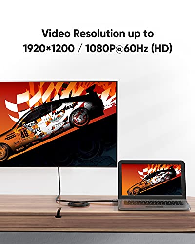 Image of CableCreation DisplayPort to DVI Cable 6FT, DVI to DP Cable, DV I to DisplayPort Adapter Male to Male, 1080P 60Hz Full HD Gold-Plated DVI to DisplayPort Cable 6Feet