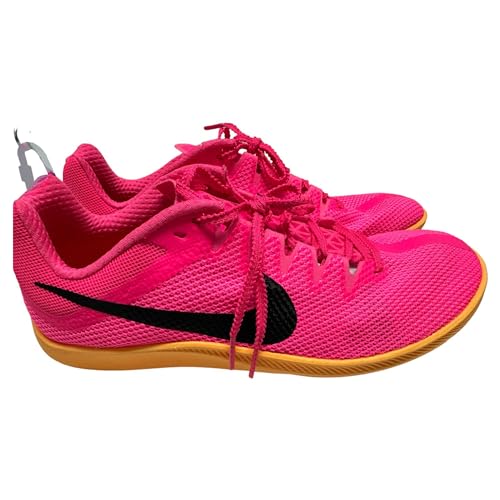 Nike Zoom Rival Distance Track & Field Spikes Shoes Cleats Hyper Pink/Black/Laser Orange Style DC8725-600 Size MENS 11