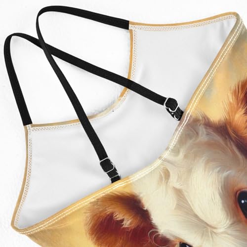 Cow Flowers Daisies Girls Swimsuit Bathing Suit Summer Beach One Piece Swimsuits Swimwear4