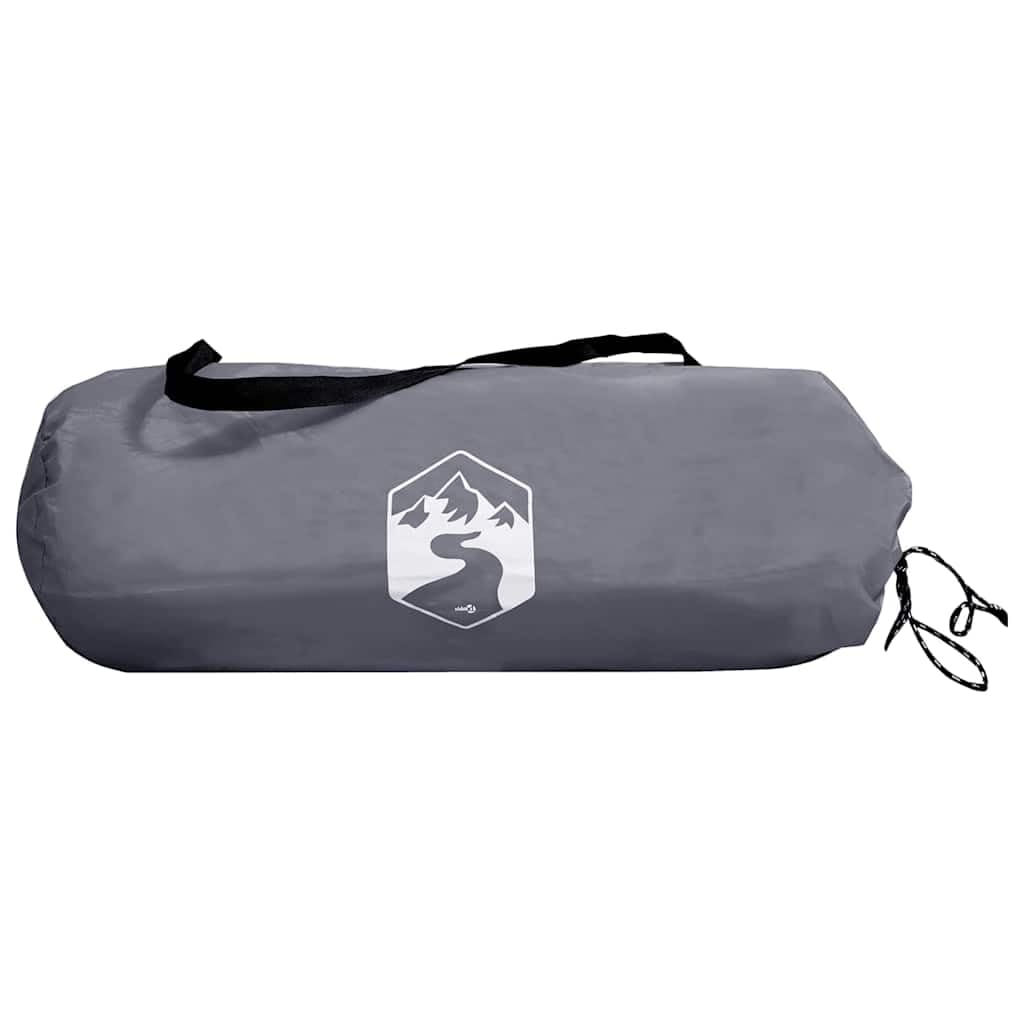 Tente Tunnel 3 Personnes Gris et Orange 328 x 228 x 115 cm,équipements Sportifs,Loisirs de Plein air,Camping et randonnée,Tentes,3.94 kg-42004052