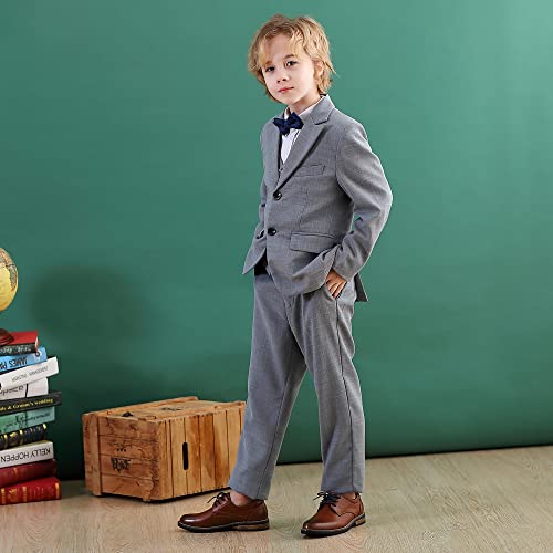 Hawkwell Kids Boys Oxfords Classic Formal Comfort School Dress Shoes,Brown Manmade,3 M Us Little Kid #TOP2