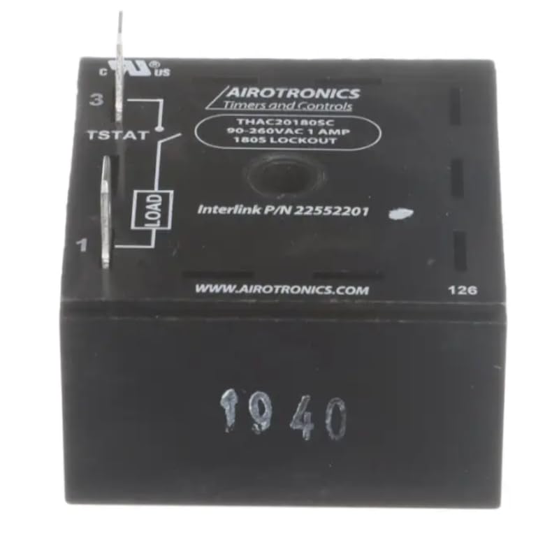 Heatcraft THAC20180SC Relay Break Timer 3 Minute Delay 90-260VAC 1A
