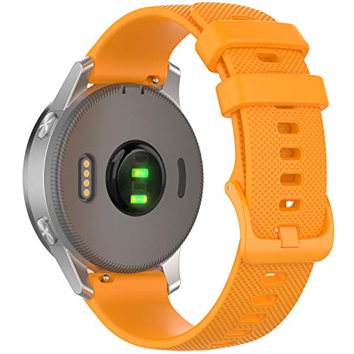 Correa de reloj compatible Garmin silicona 20mm miniatura 3