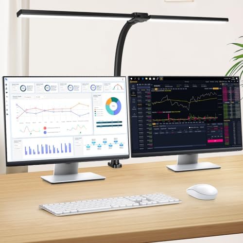 31.5" LED Desk Lamp for Home Office, 24W Ultra Bright