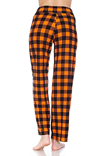 Image of Leggings Depot Women's Wide Leg Drawstring Pajama Pants for Lounge, Sleep