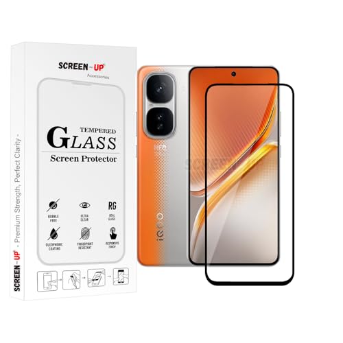 Image of ScreenUp Tempered Glass For vivo iQOO Neo10 Pro (China) - Ultra Clear, 9H Scratch Resistant, Full Coverage, Easy Install Screen Protector