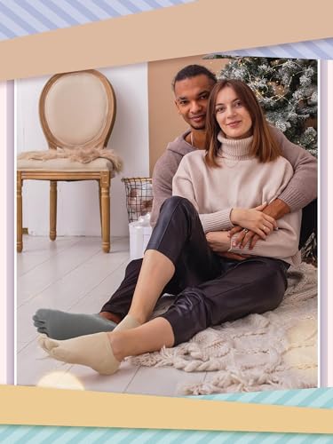 Image of Bencailor Women Toe Socks Cotton