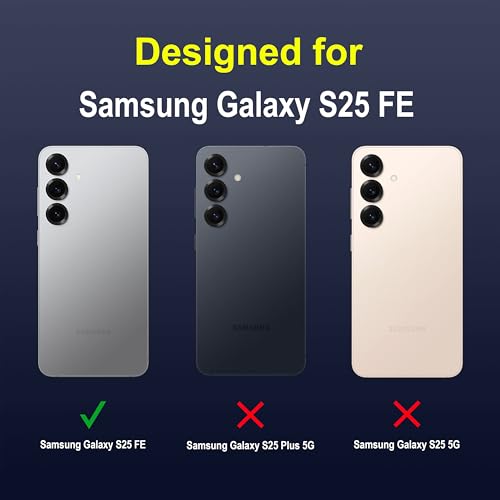 Image of Zapcase Back Case Cover for Samsung Galaxy S25 FE | Compatible for Samsung Galaxy S25 FE Back Cover | Liquid Silicon Magic Case with Camera Protection | Sapphire