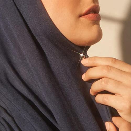 دبابيس حجاب مغناطيسية، 4 ازواج دبابيس حجاب مغناطيسية بدون دبابيس متعددة الاستخدامات، دبابيس حجاب مغناطيسية تجارية قوية للنساء متعددة الاستخدامات وشاح ملون