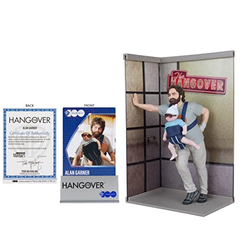 McFarlane Toys The Hangover Movie Maniacs Alan Garner Action Figure - Image 2