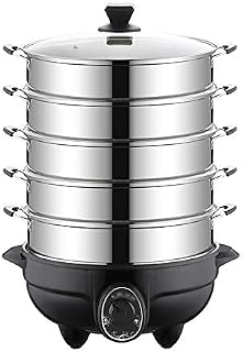 Stainless Steel Slow Cooker Food Steamer Pot Food Warmer Electric Steamer Food Warmer Commercial