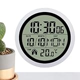 Generisch Digitale Duschuhr - Stempelfreie Saugnapfbecher, Badezimmeruhr | wasserdichte Duschtimer, LCD Display Room Decor Duschen Zubehör für Wohnheimbad Schlafzimmer Wohnzimmer Wohnzimmer