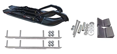 C&A Pro Black XCS Snowmobile Skis w/ 9