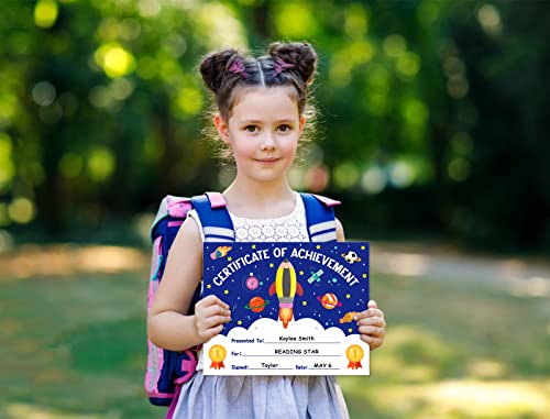 D4Dream 30Pcs Certificate Of Awards For Kids Preschool Graduation Certificates 8"X 10" Certificate Of Achievement For Students Teachers Parents End Of Semester Back To School Home Study Supplies #TOP2
