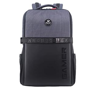 Arctic Fox New Personalized Gamer Backpack, Black (FEXGAMJTBWZ134034)