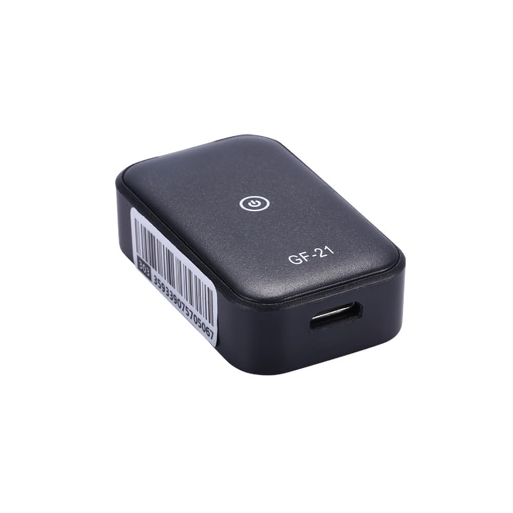 Tracker Bambini anziani Sicurezza Location Tracker Anti smarrimento SOS Posizionatore di allarme Smart APP Localizzatore auto in tempo reale Supporti e modalità di (GF21)
