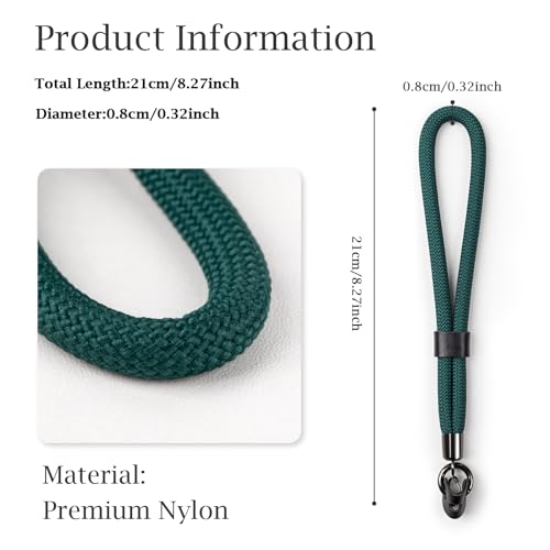 VOVMOEYA Camera Wrist Strap Rope,Camera Hand Strap Compatible with Fujifilm XT5 XH2S Nikon Z30 Z50 Canon EOS R6 R10 R50 Sony A6700 A6400 A6000 A7C II A7IV DSLR Camera - Image 2