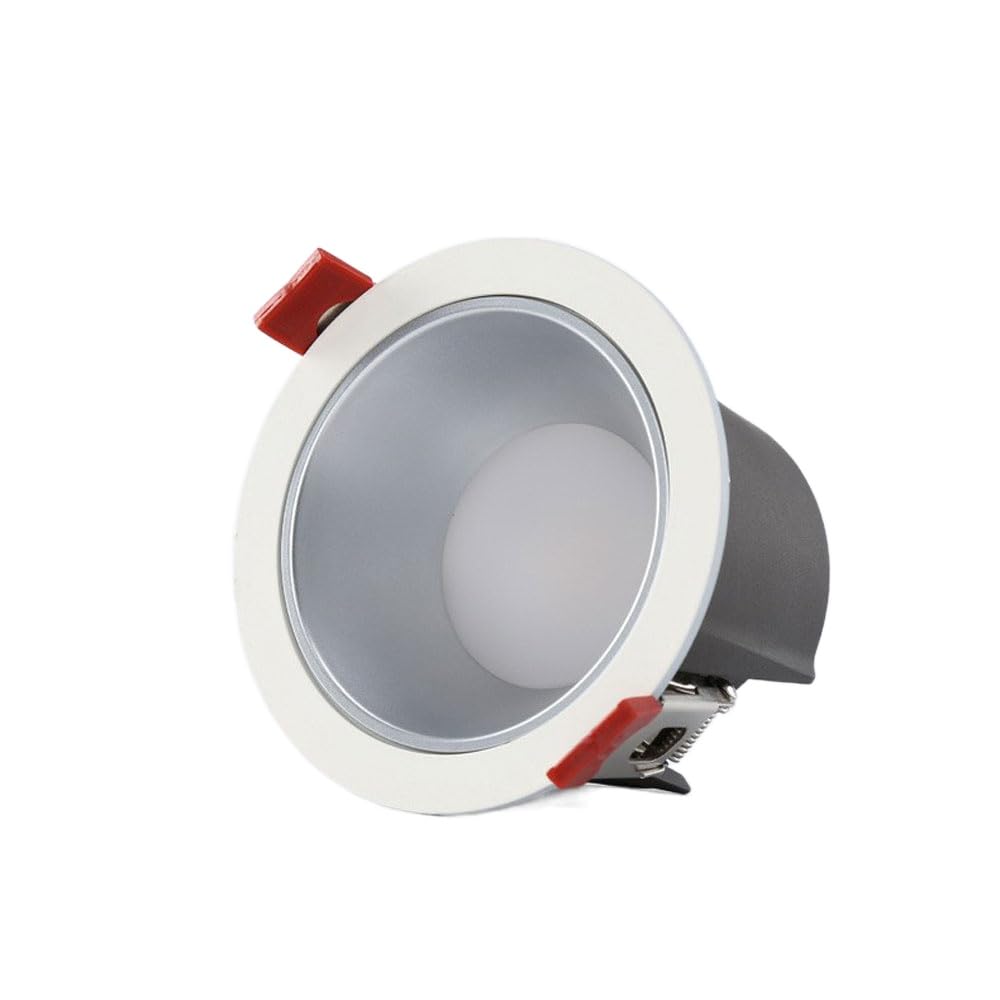 Oprawa wpuszczana LED, 7 W, 10 W, 12 W, 3 temperatury barwowe do wyboru 3500 K | 4000 K | 6000 K, osłona przegrody, prosta instalacja modernizacyjna - lampy downlight do zlewu, antyodblaskowe