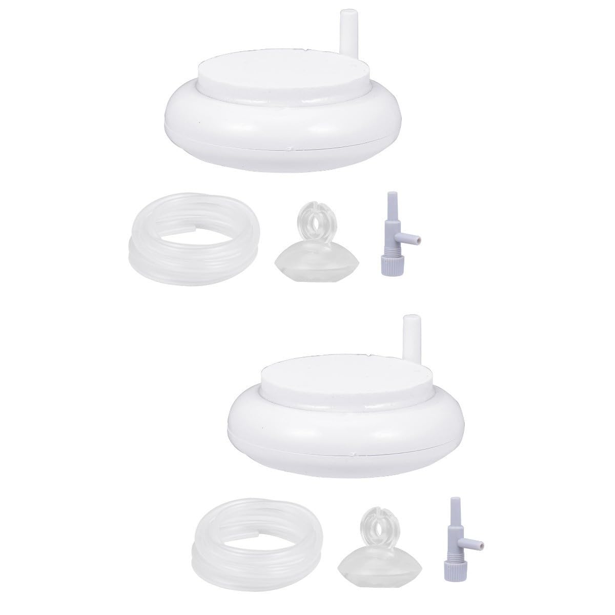 Yardwe 8stücke Luftstein Diffusor Für Aquarien Bubbler Für Hydroponik Leise Sauerstoffpumpe Gleichmäßige Blasenbildung Für Fischteiche Und Aquarien