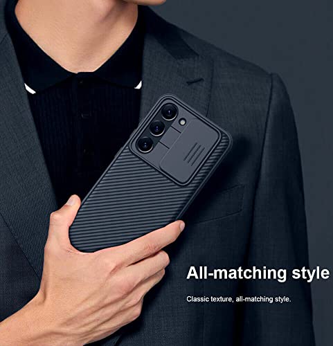 Capa Anti Impacto Nillkin Modelo Camshield Pro compatível com Galaxy S23 (6.1 Pol) (Preto)