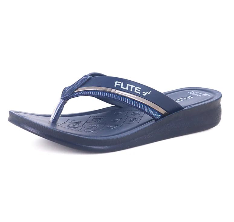 Image of FLITE PUL-204 Women's PU Slippers | Outdoor Comfortable Flip-Flops for Women & Girls | Anti-Slip Durable Thong Sandals for Ladiers