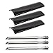 Hongso Master Forge SH3118B Gas Grill Repair Kit Replacement KIT Burners & Heat Plates (SBE601, SPE601)