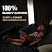 INOVADAY 100% Blackout Curtains for Bedroom, Black Out Curtains 84 Inch Long, Clip Rings Linen Blackout Drapes, Thermal Insulated Room Darkening for Living Room, 2 Panels - Beige,W50xL84