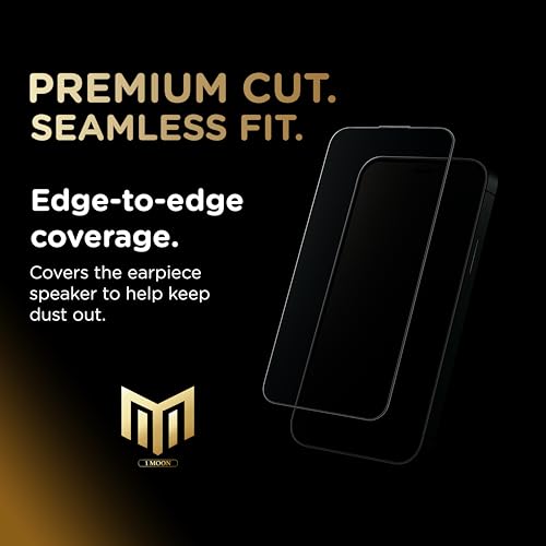 Image of Tempered Glass for iPhone 16 Pro Max - DIY Easy Installation Frame, 9H Screen Protector with HD Clarity, Scratch Resistant, Oleophobic Coating, Dust Guard for Ear Speaker, Bubble-Free | 1 Pack