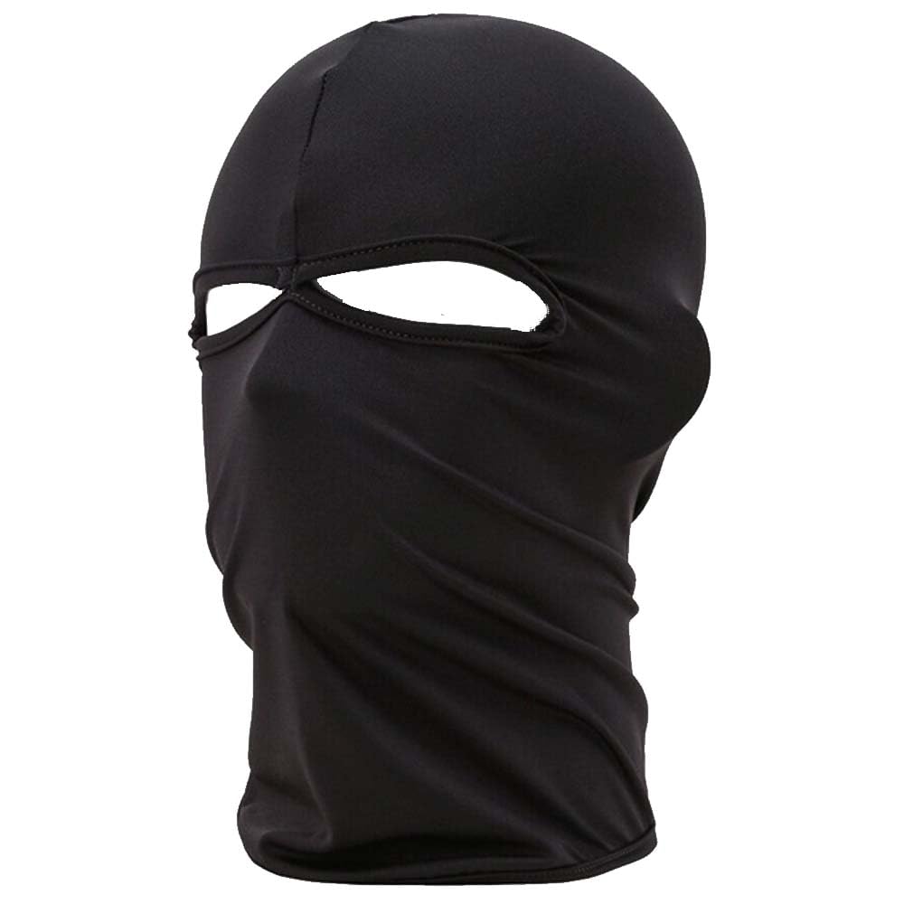 Windproof Full Face Mask Sports Motorcycle Cycling Sunscreen Face Cover for Men Black