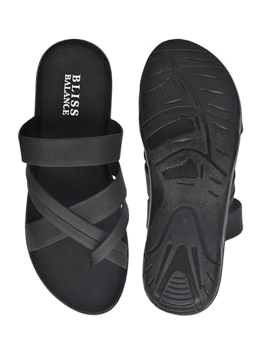 Image of Super Extra Soft Diabetic & Orthopedic Slippers /Doctor Chappal for Heel Pain Cushioned Lightweight Comfortable Stylish Flip-Flops Everyday Wear DailyUse For Men'sBB1017