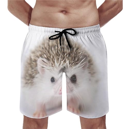 Maillot de bain hérisson mignon au séchage rapide pour homme