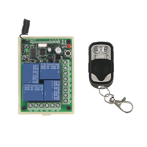Commutateur de télécommande pour motorisation de vérins et lampes de cour - 2