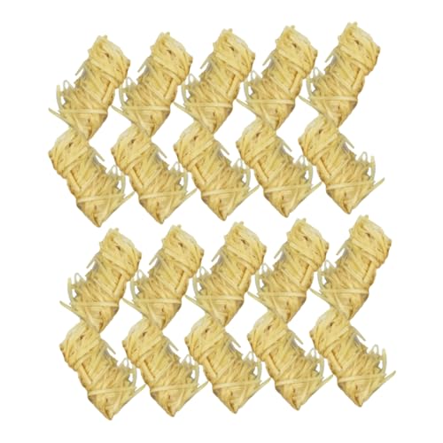 VINTORKY 50Pcs Natural Wooden Fire Starters Quick Lighting Firelighters for Campfires Grills Barbecues Outdoor Cooking for Hiking Camping and Backyard Bbqs