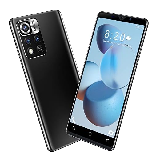 DxDcS Offerta Giorno Smartphone, Android 9.0, schermo IPS da 5,0 pollici, doppia fotocamera, doppia SIM, telefono di base 3G (Note11T-Black)