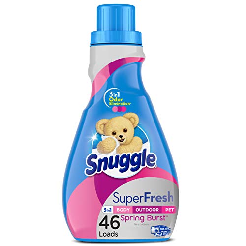 image for Snuggle Plus Super Fresh Liquid Fabric Softener, Spring Burst, 48.6 Fl