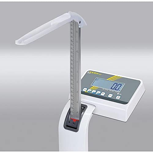 Bilancia pesapersone professionale con funzione BMI [Kern MPE 250K100HM] con certificazione di approvazione ed autorizzazione per l'impiego medicale, Portate [Max]: 250 kg, Divisione: 100g, Statimetro