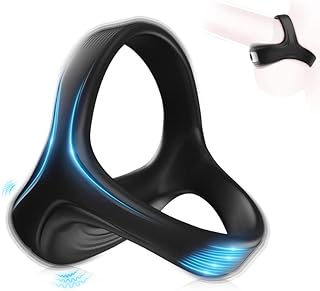 Penis Ring Sex Toy for Men,Silicone Cock Ring with Double Ring,Premium Stretchy Ultra Soft Penis Ring Cock Rings Erection Enhancing Sex Toys for Men and Couples Play Sweater-S2B0808