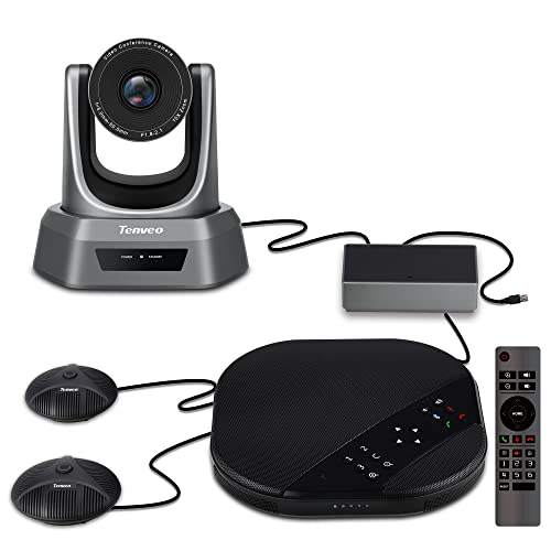 Tenveo Group All-in-One Video Conference Room Camera System, 3X Optical ...
