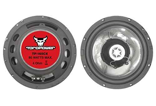 Juego de altavoces de 2 vías color negro, TP-165CX, 165mm - 6.5'