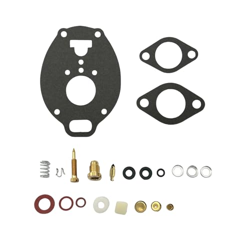 Carburetor Rebuild Kit Carb Repair Compatible with Marvel Schebler TSX carburetor John Deere M 40 320 330 420 430 2010 Farmall 504 Ford 801 Allis WD45 Replaces K7515 778-515