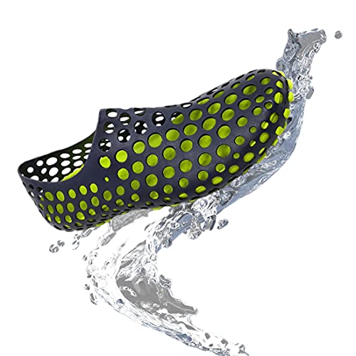 JEFFRICO Water Shoes for Men Anti Slip Outdoor Beach Swim Surf Pool Mens Water Shoes Yellow