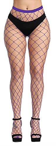 Bas résille Henwarry pour femme collants chics et élégants