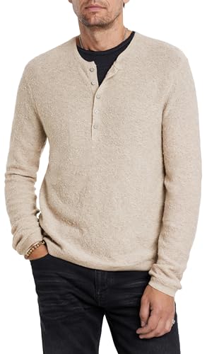 John Varvatos Men's Alhandra Henley