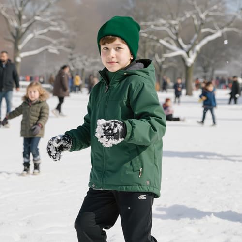 Image of Century Star Kid's Soft Slouchy Beanie Hat Toddlers Winter Cute Cuff Baggy Hip-hop Hat Boys Girls Youth Knit Skull Cap