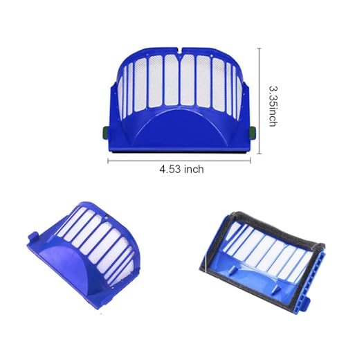 Image of Replacement Filters for irobot Roomba 600 Series 694 676 675 692 695 677 671 690 680 660 650 620 614 610 600 & 500 Series 595 585 564 Vacuum Robot - 6 PCS