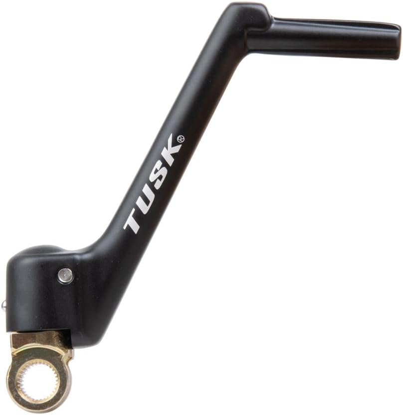Tusk Kick Starter Anodized Black Compatible with Yamaha YZ125 1986-2025