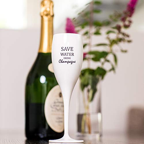 Foto von Koziol CHEERS No. 1 Sektglas 100ml (SAVE WATER DRINK CHAMPAGNE)