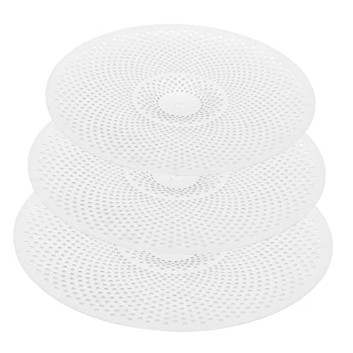 ERINGOGO 3pcs Pack Lightweight Noise Reduction Cymbal Alloy Drum Jazz Cymbals for Drum Kit Durable Low Volume Design for Practice Compact Replacement