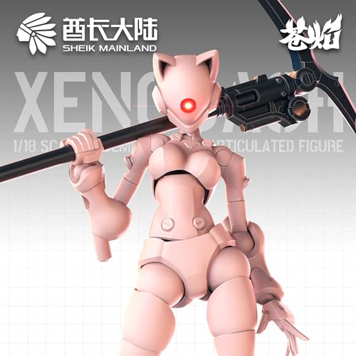 ARDENTIS Sheik Mainland Kit 1/18 Mecha XenoDash 2 Figuras miniatura 2